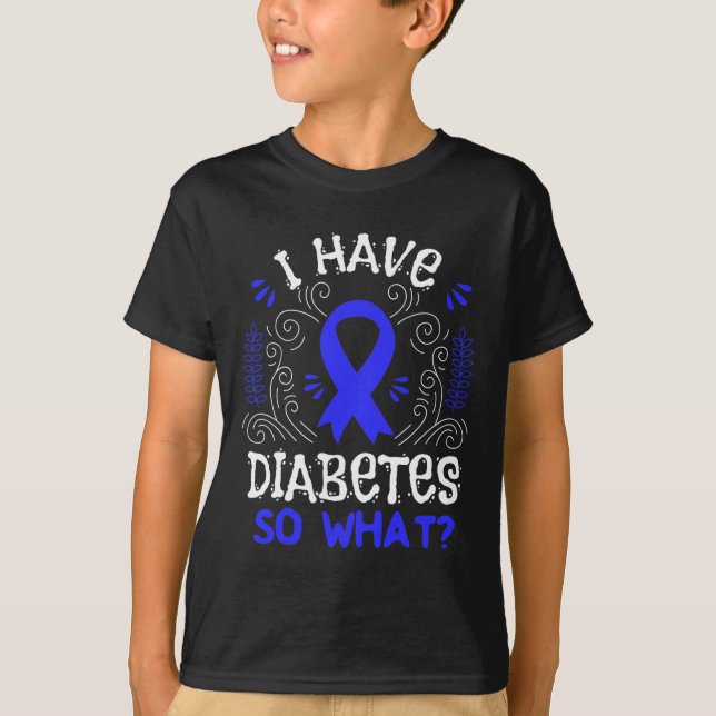 Camiseta Fita de Conscientização de D1 para Presente de Dia (Frente)