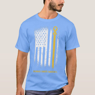 Camiseta Fita de Conscientização do Câncer Infantil da Band
