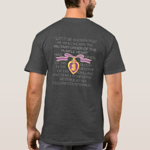 Camiseta "FITA DE CORAÇÃO PURPLE" personalizável