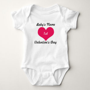 Camiseta Fita de Dia de os namorados do Bebê