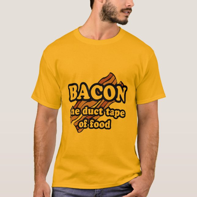 Camiseta Fita de fita adesiva de comida (Frente)
