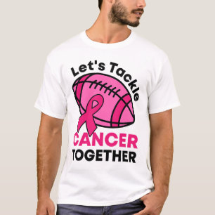 Camiseta Fita de Futebol Contra o Câncer de Mama Tackle Can