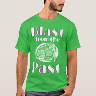 Camiseta Fita de Música Retro Ano Áudio família