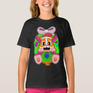 Camiseta Fita de Natal de Hamster