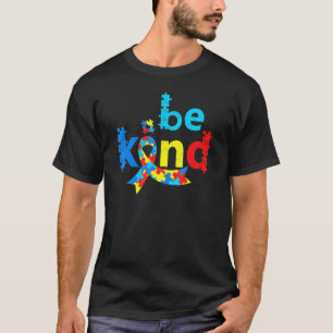 Camiseta Fita de Peça de Quebra-cabeça do Mês de Conscienti