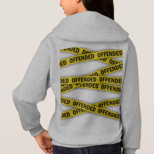 Camiseta Fita de polícia ofendida não cruze