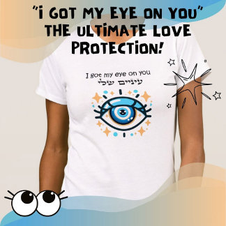 Camiseta Fita de Proteção dos Olhos de mau