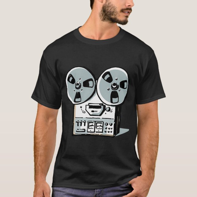 Camiseta fita de rolo a rolo (Frente)