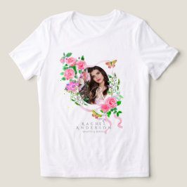 Camiseta Fita de Rosa Rosa Chic Foto