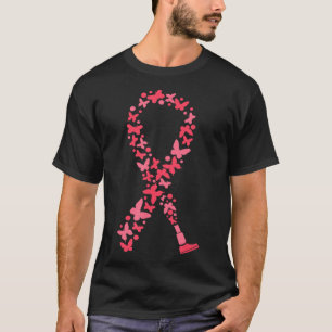 Camiseta Fita de Sensibilização Amputada Deficiência Perna