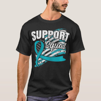 Camiseta Fita de Sensibilização do Sinalizador de Esquadrão