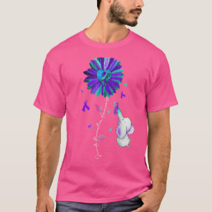 Camiseta Fita de Sensibilização para a Prevenção do Suicídi