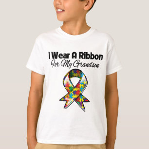 Camiseta Fita do autismo para meu neto