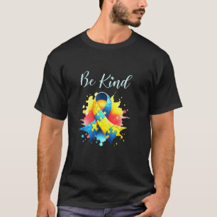 Camiseta Fita do Dia de Conscientização do Autismo para Mãe