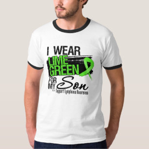 Camiseta Fita do linfoma para meu filho