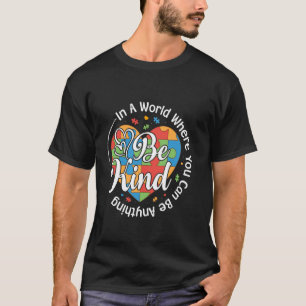 Camiseta Fita do Mês de Conscientização do Autismo Coração