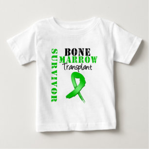 Camiseta Fita do sobrevivente da transplantação da medula