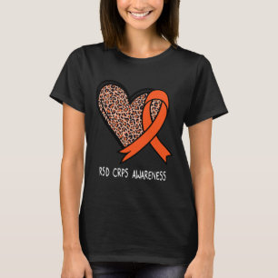 Camiseta Fita Laranja de Conscientização sobre SDRC