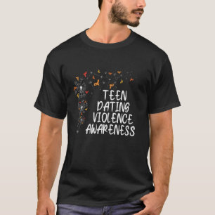 Camiseta Fita laranja marrom Daisy Orange Violência de Namo