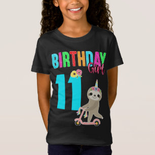 Camiseta Fita Personalizada Da Rapariga De Festa de anivers