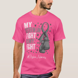 Camiseta Fita Prata Cunhada Conscientização da Dislexia