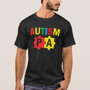 Camiseta Fita Puzzle de Conscientização do Autismo Orgulhos