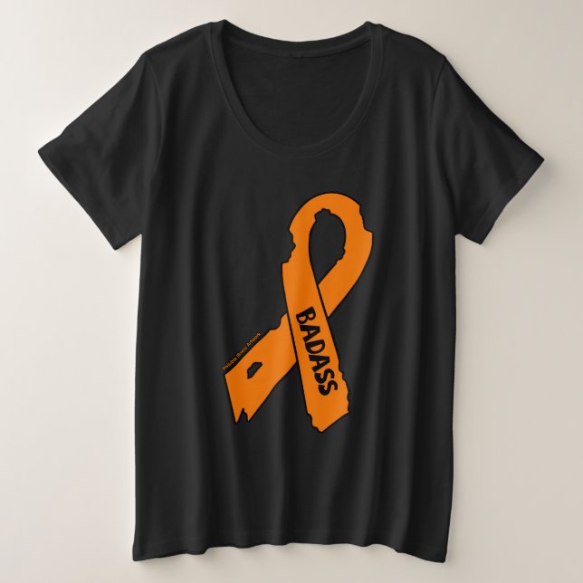 Camiseta Fita rasgada/Badass...RSD/CRPS (Frente do Design)