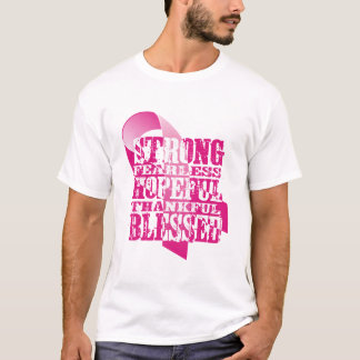 Camiseta Fita Rosa - Afirmações