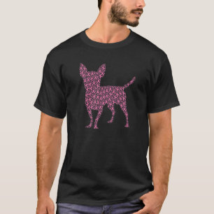 Camiseta Fita Rosa de Consciência do Cancer da Mama