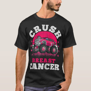 Camiseta Fita Rosa de Consciencialização do Cancer Mama por