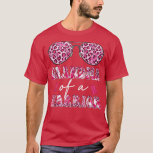 Camiseta Fita Rosa Óculos De Sol Vovó De Cancer Da Mama