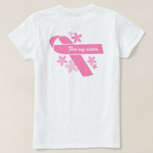 Camiseta Fita rosa personalizável