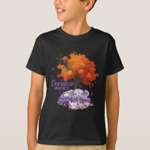 Camiseta Fita Roxa de Conscientização sobre Superose Depend