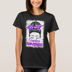 Camiseta Fita Roxa de Conscientização sobre Superose Vício