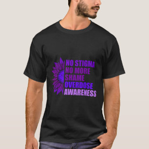 Camiseta Fita Roxa de Conscientização sobre Superose Vício