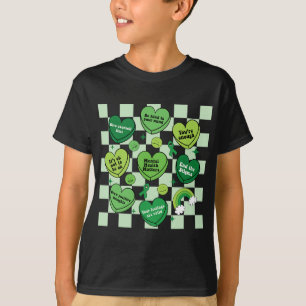 Camiseta Fita Verde Coração Problemas de Saúde Mental Alert