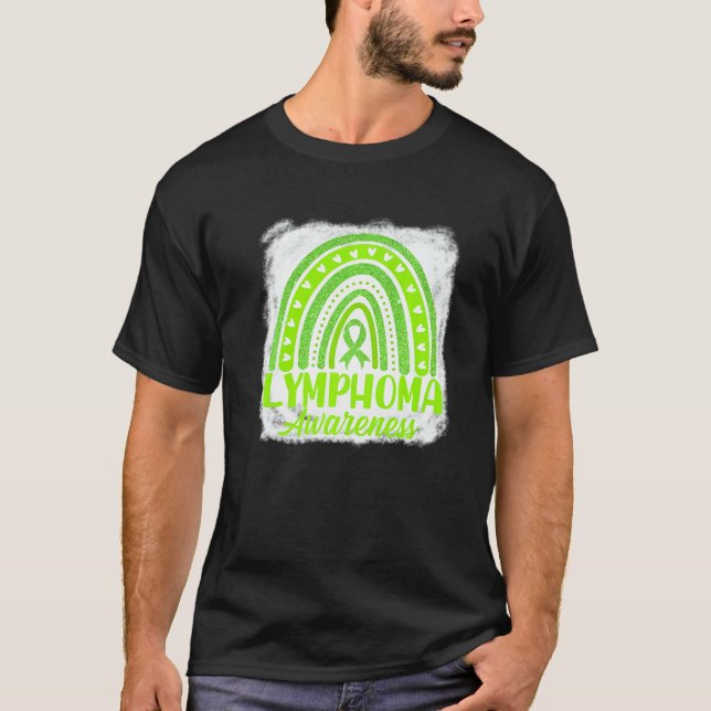 Camiseta Fita Verde Lima Fofo Boho Arco-Íris Consciente de  (Frente)