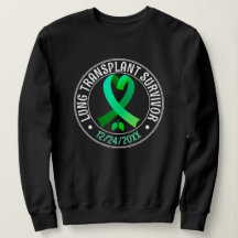 Fita Verde Personalizada Sobrevivente de Transplan