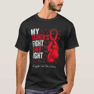 Camiseta Fita Vermelha Padre Insuficiência Cardíaca Congest