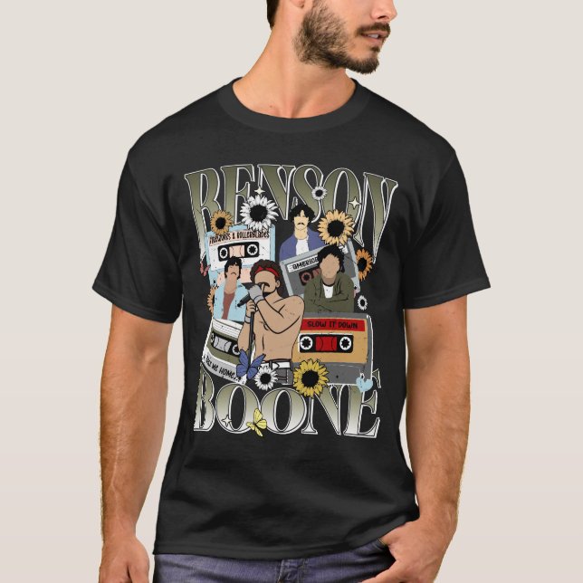 Camiseta Fitas Cassete de Benson Boone (Frente)