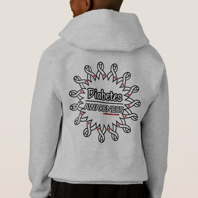 Camiseta Fitas/Círculo... Diabetes (Verso)
