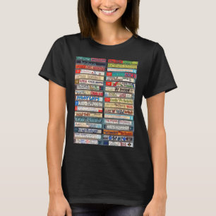 Camiseta Fitas de Mix dos Anos 80