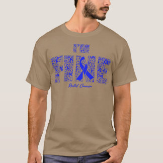 Camiseta Fitas De Sensibilização Rectal Para O Cancer Nesta