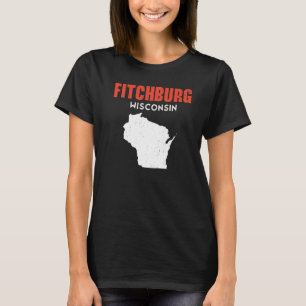 Camiseta Fitchburg EUA Estado América Viagem Montanan Helen