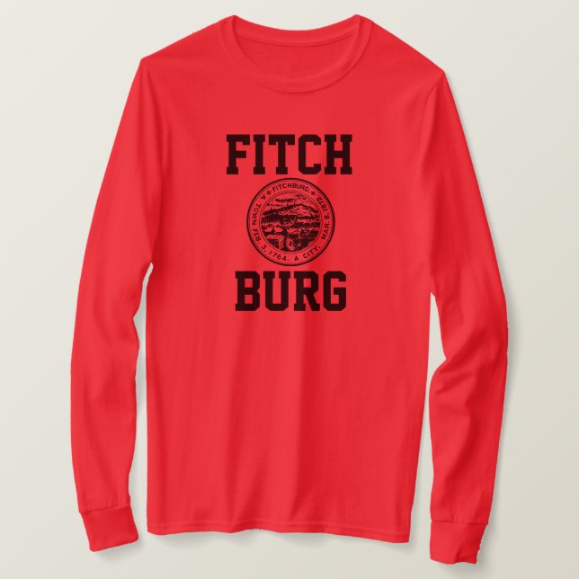 Camiseta Fitchburg Massachusetts 01420 (Frente do Design)