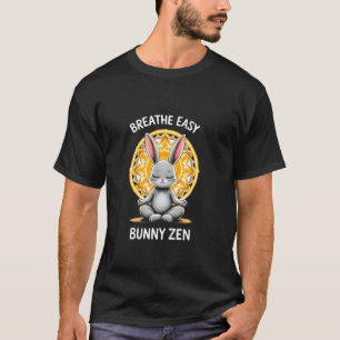 Camiseta Fitness Bunny Gurus de Yoga RESPIRE FÁCIL COELHO Z