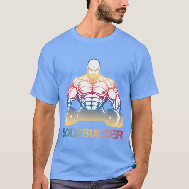 Camiseta Fitness Gym Bodybuilding Sports Pumps Muscles funn (Frente)