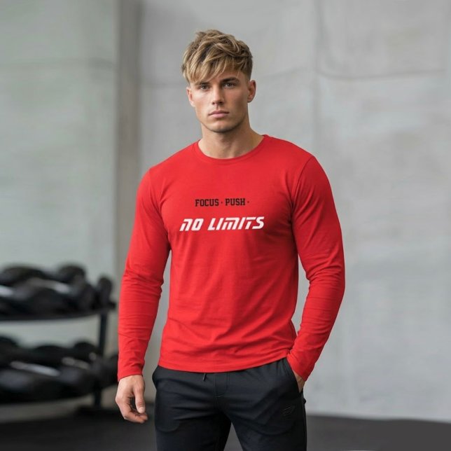 Camiseta Fitness Motivacional (Criador carregado)