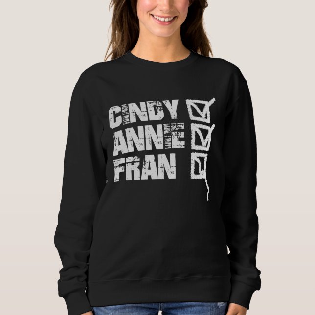 Camiseta Fitness WOD Cindy Annie Fran Workout (Frente)