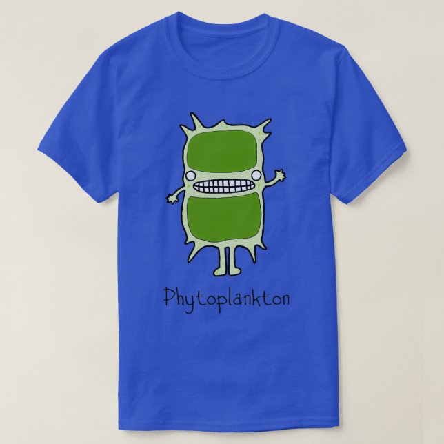 Camiseta Fitoplâncton (Frente do Design)